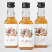 Étiquette de la fête de Noël (Bouteilles)