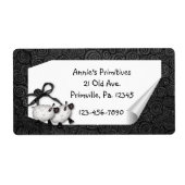 Étiquette de la feuille Curl (Devant)