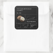 Étiquette de la noix de coco (Sac)