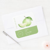 Étiquette de la petite entreprise de Guava (Enveloppe)