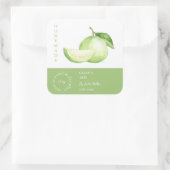 Étiquette de la petite entreprise de Guava (Sac)