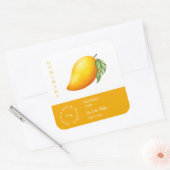 Étiquette de la petite entreprise Mango (Enveloppe)