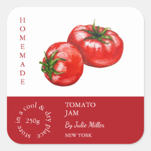 Étiquette de la petite entreprise Tomato