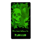 Étiquette de la plate-forme pour cadrans (Devant)