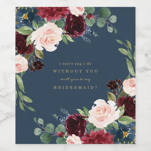 Étiquette de la proposition d'aide d'automne géomé (Étiquettes simples)