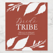 Étiquette de la proposition d'une domestique orang (Étiquettes simples)