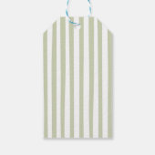 Étiquette de la Saint-Valentin à rayures de footba (Dos)