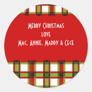 Étiquette de la série Xmas