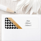 Étiquette de l'adresse de retour (En situation)