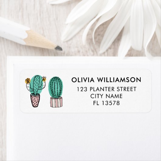Étiquette de l'adresse de retour Cacti (En situation)