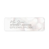 Étiquette de l'adresse de retour Cherry Blossom (Devant)