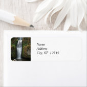 Étiquette de l'adresse de retour de la cascade (En situation)