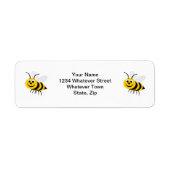 Étiquette de l'adresse de retour de la conception (Devant)