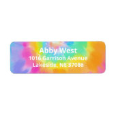 Étiquette de l'adresse de retour de la jonction d' (Devant)