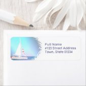 Étiquette de l'adresse de retour de navigation Cat (En situation)