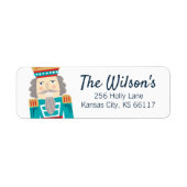 Étiquette de l'adresse de retour de Nutcracker (Devant)