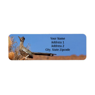 Étiquette de l'adresse de retour de Roadrunner