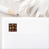 Étiquette de l'adresse de retour du bloc de surfac (En situation)