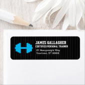 Étiquette de l'adresse de retour du formateur pers (En situation)