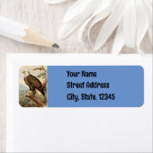 Étiquette de l'adresse de retour Grand Eagle (En situation)