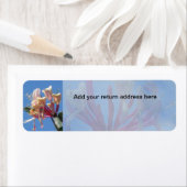 Étiquette de l'adresse de retour Honeysuckie (En situation)