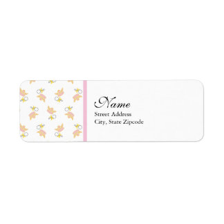 Étiquette de l'adresse de retour Princess and Ratt