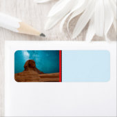 Étiquette de l'adresse de retour Sphinx (En situation)