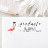 Étiquette de l'adresse de retour tropicale (En situation)