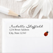 Étiquette de Ladybugs (En situation)