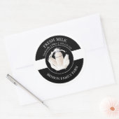 Étiquette de lait frais (Enveloppe)