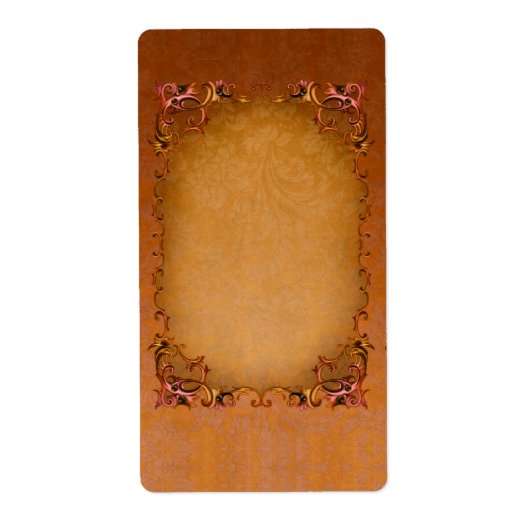 Étiquette de l'Apothecaire de Brocade (Devant)