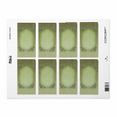 Étiquette de l'apothecaire de Spring Brocade (Feuille entière)