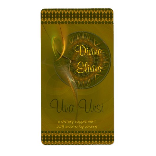 Étiquette de l'Apothécaire de Tailtiu (Devant)