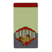 Étiquette de l'apothèque Yule Dragon (Devant)