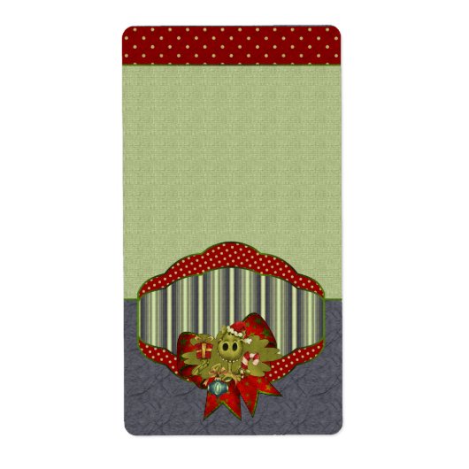 Étiquette de l'apothèque Yule Dragon (Devant)