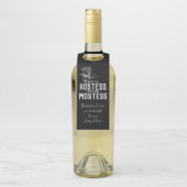 Étiquette de l'auberge Vin Floral Rose (Sur bouteille)