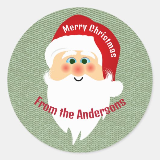 Étiquette de l'autocollant de conception du Père N (Devant)