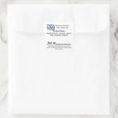 Étiquette de l'autocollant de droit de chalet de C (Sac)