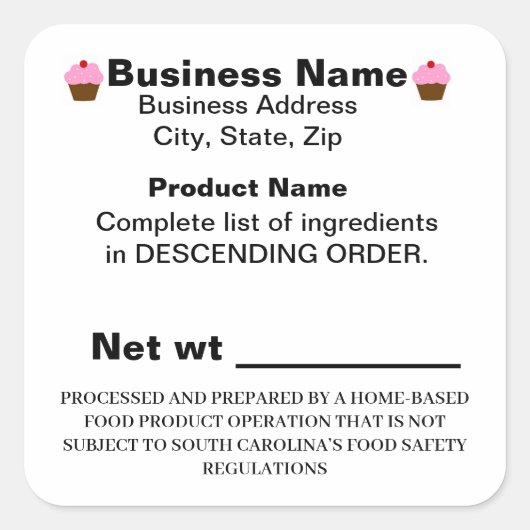 Étiquette de l'autocollant de droit de chalet de C (Devant)