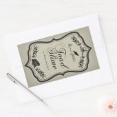 Étiquette de l'autocollant de la boîte d'Halloween (Enveloppe)