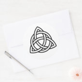Étiquette de l'autocollant de triquetra noeud de t (Enveloppe)