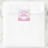 Étiquette de l'autocollant d'emballage Fun Candy S (Sac)