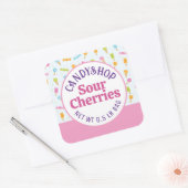 Étiquette de l'autocollant d'emballage Fun Candy S (Enveloppe)