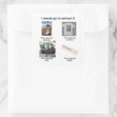 Étiquette de l'école Cheesecake (Sac)