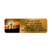 ÉTIQUETTE DE L'ÉGLISE (Devant)