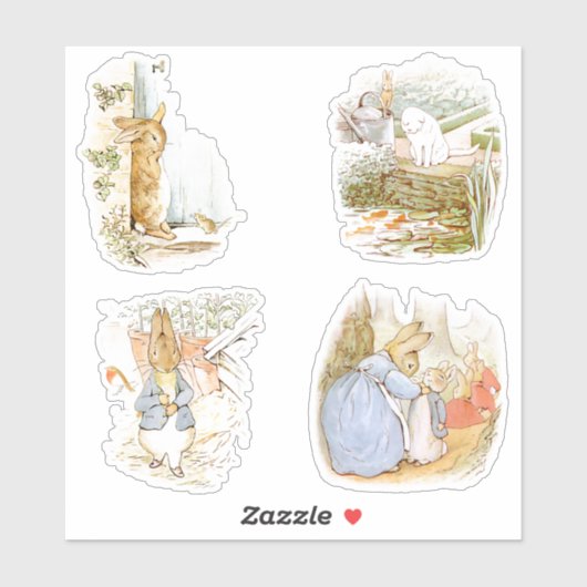 Étiquette de l'ensemble de lapin Petter (Feuille)