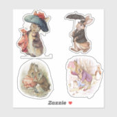 Étiquette de l'ensemble de lapin Petter (Feuille)