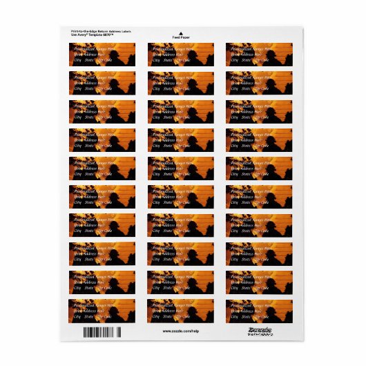 Étiquette de l'équipe de pompiers (Feuille entière)