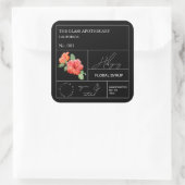Étiquette de l'hibiscus d'Apothecaire (Sac)