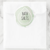 Étiquette de l'huile essentielle de la Monnaie ver (Sac)